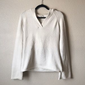 White Prana Sweat Shirt